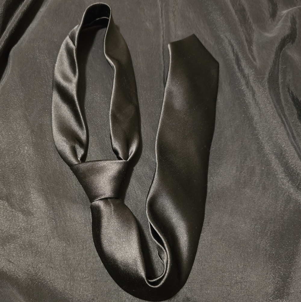 Nick Graham Black Necktie